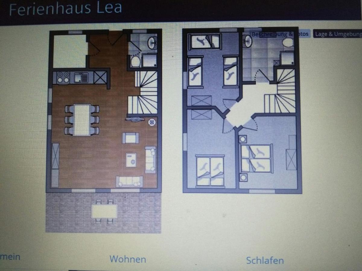Ostseehaus Lea Doppelhaushaelfte Wiek auf Rügen 外观 照片